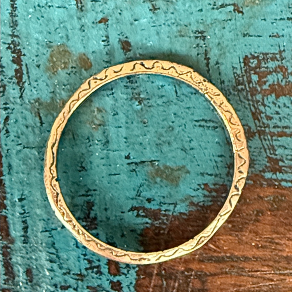 Jes MaHarry rose gold “Vitality Ring”. New in box.